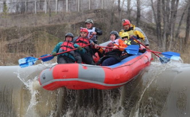 18 апреля. Первомайский район. Водозабор на р.Лосиха. "Лосиные игры - 2015».