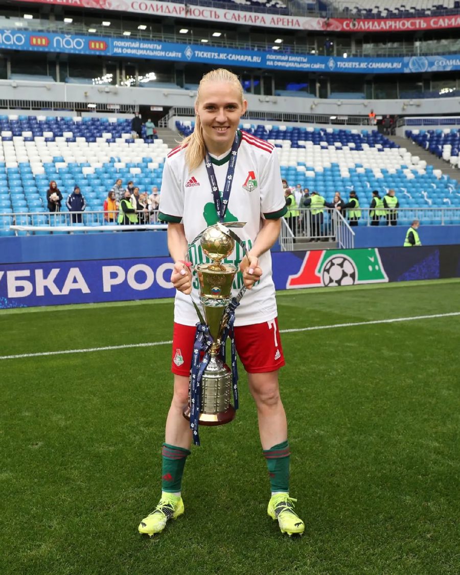 Анна Беломытцева. Фото: ЖФК "Локомотив"