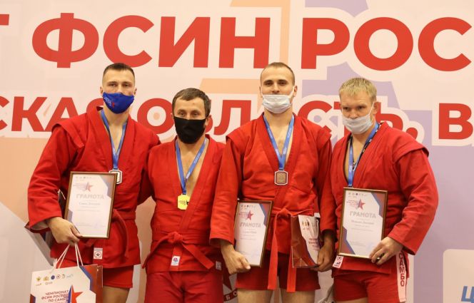 Сотрудники УФСИН России по Алтайскому краю стали бронзовыми призёрами чемпионата ФСИН по борьбе самбо