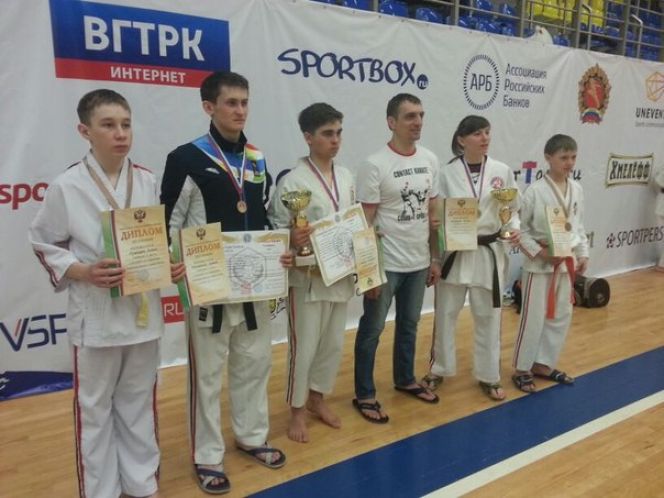 Юлия Брушкевич и Александр Суховерхов – победители четвертой Балтийской олимпиады боевых искусств.