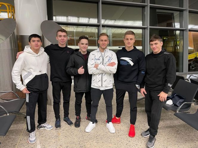 Мужской состав сборной России на чемпионат мира-2021. Барнаулец Сергей Найдин второй слева