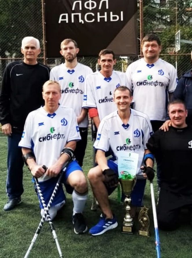 «Динамо-Алтай» - серебряный призёр международного турнира «Кубок Победы» среди команд инвалидов-ампутантов 