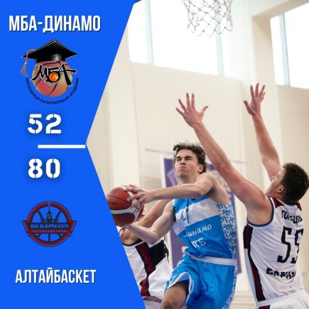Баскетболисты СШОР «АлтайБаскет» досрочно выиграли групповой турнир первого этапа ДЮБЛ