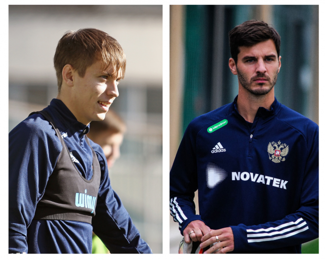 Барнаульцы Кирилл Боженов и Александр Ерохин вызваны в сборные России для подготовки к решающим отборочным матчам МЧЕ-2023 и ЧМ-2022