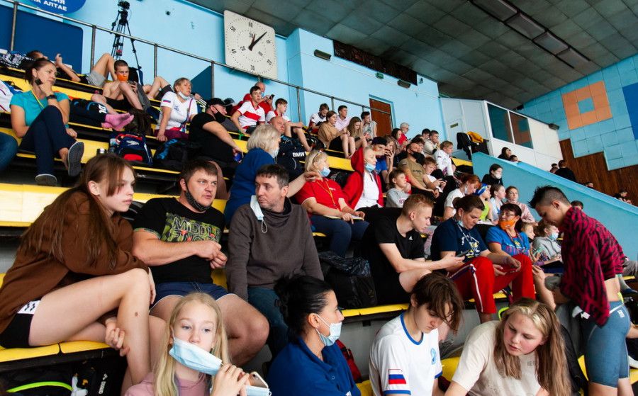 Спорткомплекс "Обь" в Барнауле. Фото: Дмитрий Лямзин