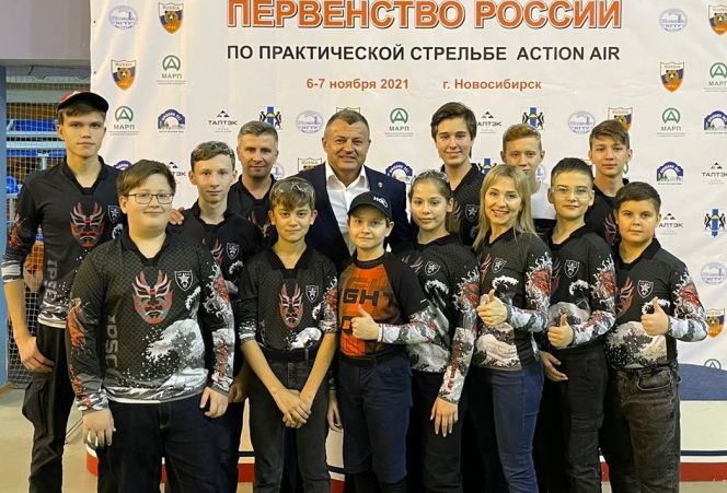 Команда спортивного клуба "Самурай"  успешно выступила на первенстве России по стрельбе из пневматического пистолета (Аction Air) 