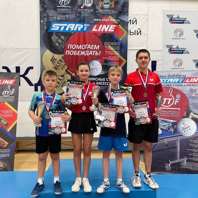 На Всероссийском турнире Кубок "Старт Лайн" спортсмены Алтайского края шесть раз поднялись на пьедестал