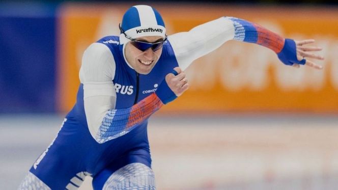 На дистанции Виктор Муштаков