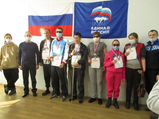 В Бийске определились призёры Кубка Алтайского края по настольному теннису (спорт слепых)