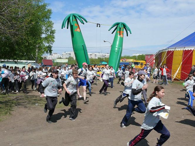 17 мая. Барнаул. Парк «Лесная сказка». Всероссийские соревнования «Российский Азимут – 2015».