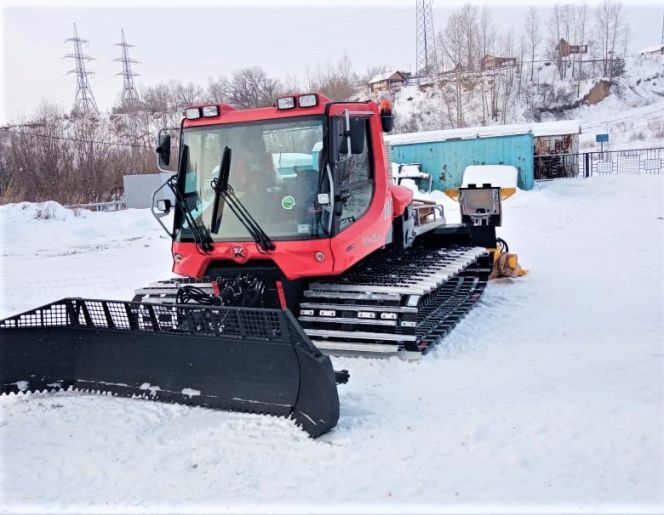 Лыжники ликуют! В Алтайском училище олимпийского резерва появился ратрак 