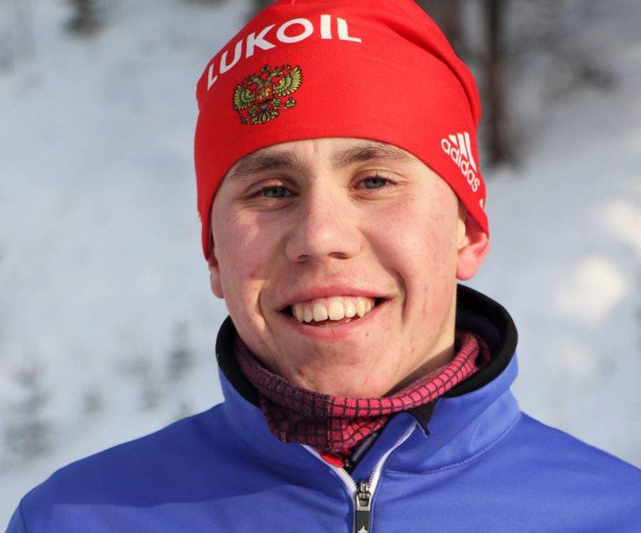 Артём Казанцев, чемпион сельской олимпиады в мужской индивидуальной гонке. Фото: Виталий Дворянкин/"Алтайский спорт"