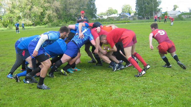 В Новоалтайске состоялся первый матч в рамках федеральной лиги по регби-15 в дивизионе «Сибирь». 