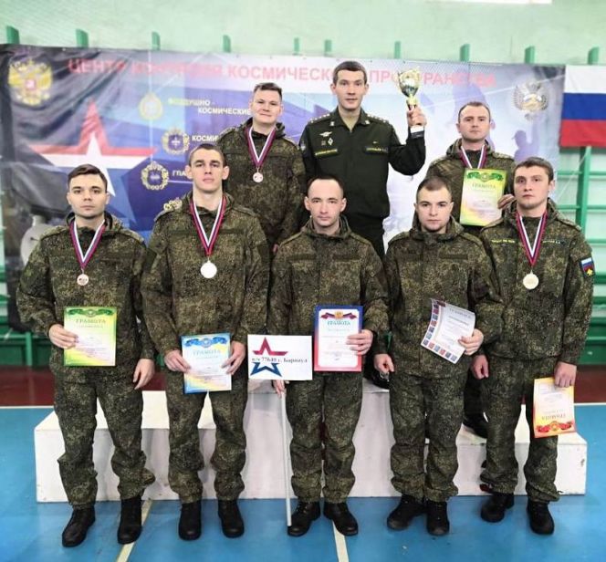 Спортсмены в/ч 77640 – серебряные призеры чемпионата Главного центра разведки космической обстановки ВКС России по армейскому рукопашному бою