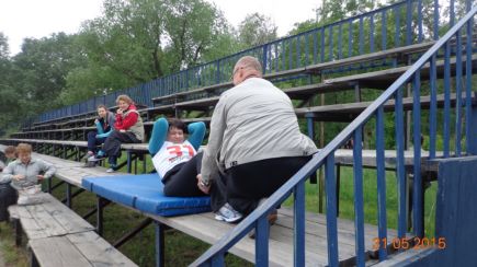 В Рубцовске прошли соревнования среди спортивных семей, посвященные Дню защиты детей.