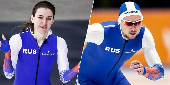 Ангелина Голикова и Павел Кулижников / Фото: © Jeff Mcintosh / Keystone Press Agency / Global Look Press, Boris Streubel / Contributor / Getty Images Sport / Gettyimages.ru