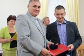 Вице-губернатор Александр Лукьянов наградил призеров VII Всероссийских зимних сельских спортивных игр. 