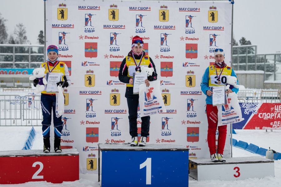 Анастасия Денисова стала второй в спринте. Фото: Алексей Никифоров