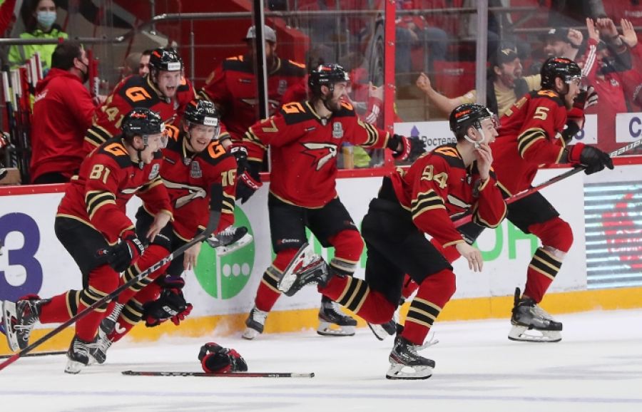 Хоккеисты омского клуба "Авангард" - обладатели Кубка Гагарина