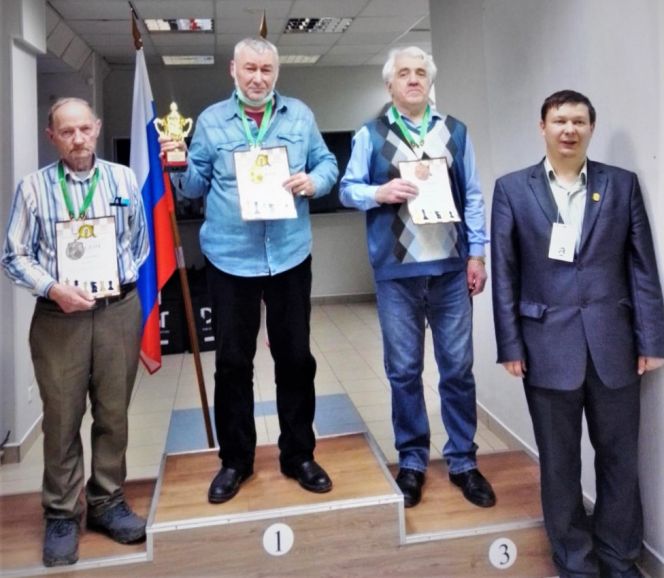 В краевом шахматном клубе завершилось ветеранское первенство Сибири по блицу, рапиду и классическим шахматам