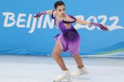 Камила Валиева и Марк Кондратюк вывели сборную России в лидеры командного турнира фигуристов 