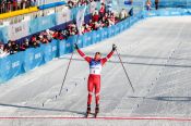 Русский король Пекина! Александр Большунов триумфально выиграл лыжный скиатлон на Олимпиаде. Денис Спицов с серебром!