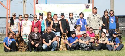 В Новоалтайске прошел чемпионат  края по национальным видам дрессировки.