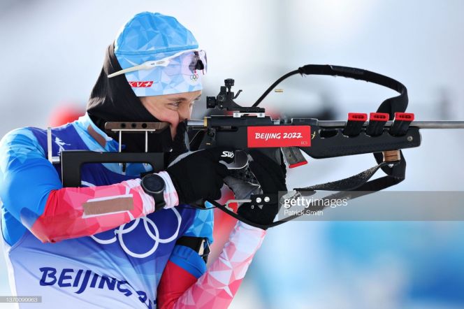 Даниил Серохвостов дебютировал на Олимпийских играх в спринтерской гонке. Фото: GettyImages