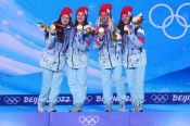 Богини вы наши! Женская сборная России выиграла золото в лыжной эстафете!
