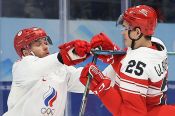 Мужская сборная России по хоккею сыграет в четвертьфинале со сборной Дании