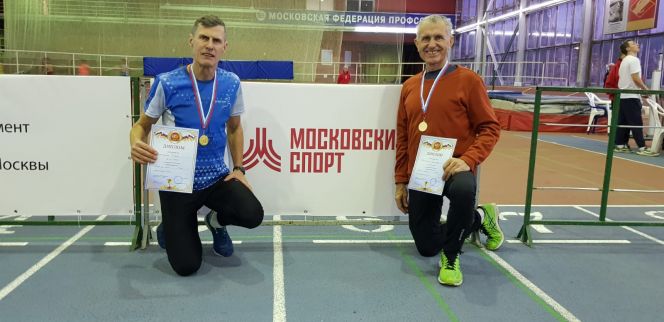 Александр Школьников и Игорь Озюменко - победители открытого чемпионата Москвы среди ветеранов 