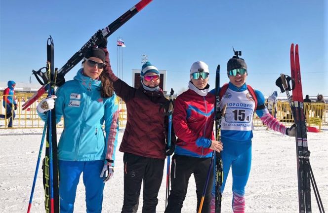 Слева направо: Валерия Дмитриева, Екатерина Богданова, Никита Пищев, Александр Мозговой