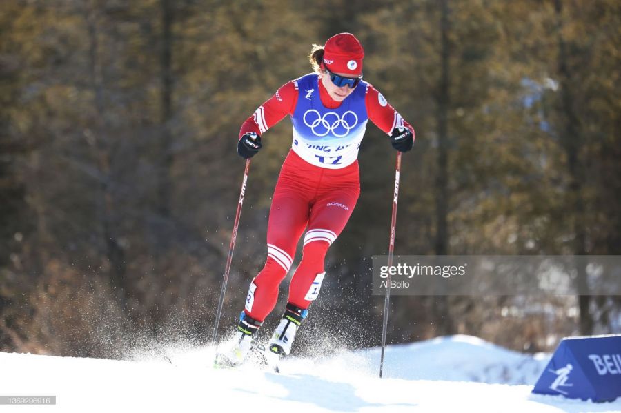 Наталья Непряева на дистанции. Фото: GettyImages