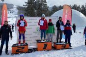 Спортсмены краевой СШОР "Горные лыжи" - призёры открытых республиканских соревнований на ГЛК «Манжерок»