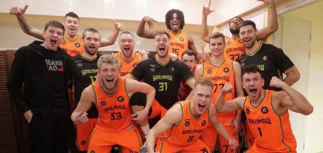 "Уралмаш" из Екатеринбурга стал победителем регулярной части Суперлиги-1. Фото: РФБ