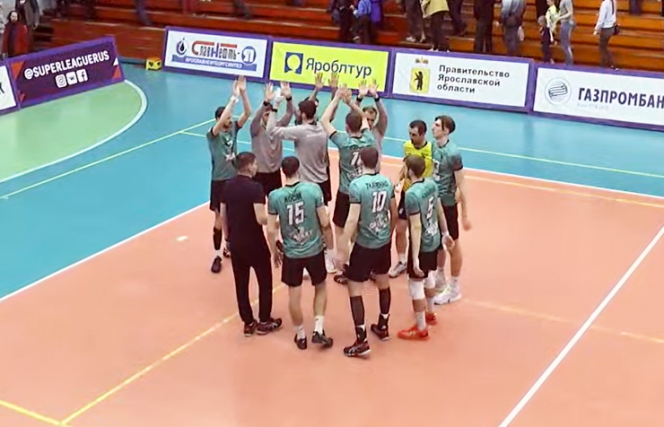 Волейболисты «Университета» на выезде обыграли «Ярославич» - 3:1