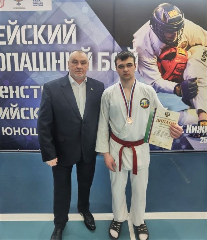 Рубцовчанин Роман Бахерев - бронзовый призёр юношеского первенства России