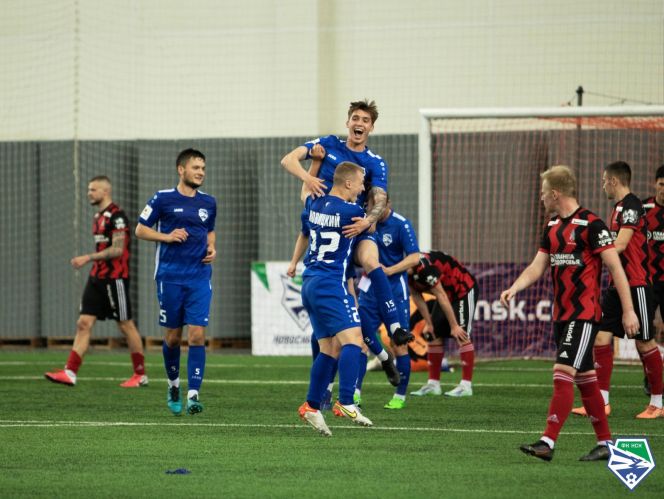 Фрагмент матча ФК "Новосибирск" - "Амкар-Пермь". Фото: ФК "Новосибирск"