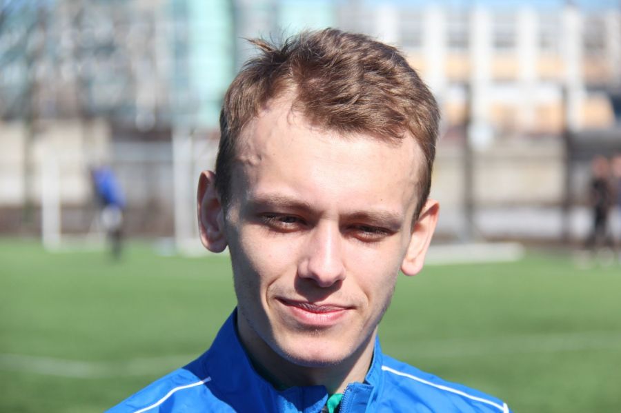 Новичок "Динамо" 22-летний полузащитник Максим Зеленко из Томска готов бороться за место в основном составе 