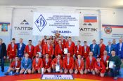 В Барнауле завершился турнир по самбо краевой спартакиады ВФСО «Динамо»