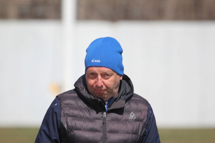 19 апреля 2022 года. Фрагменты финального матча XXI турнира памяти Василия Фомичёва "Новосибирск-М" - "Томь-М". Фото: Александр Чёрный/"Алтайский спорт"