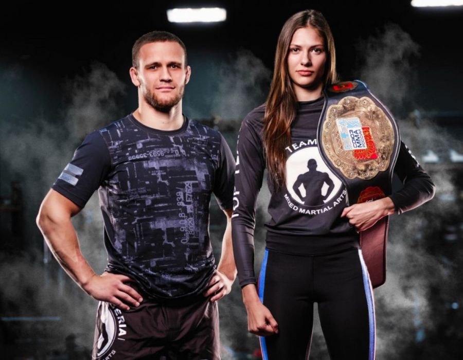 Иван Соловьев - тренер чемпионки России по ММА Дарьи Терещенко. Фото: Top Team Siberia