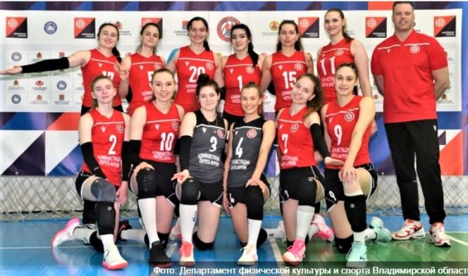 Команда "Муром" - победитель женской Высшей лиги "Б" в сезоне 2021/2022. Фото: Департамент физической культуры и спорта Владимирской области 