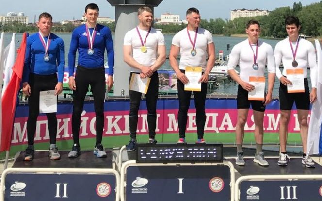 Артём Пискун и Думитру Ротару - бронзовые призеры Кубка России по гребле на байдарках и каноэ