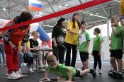 В спортивном манеже АлтГТУ в Барнауле прошёл традиционный детский фестиваль «Юные ГТОшки» (фоторепортаж) 