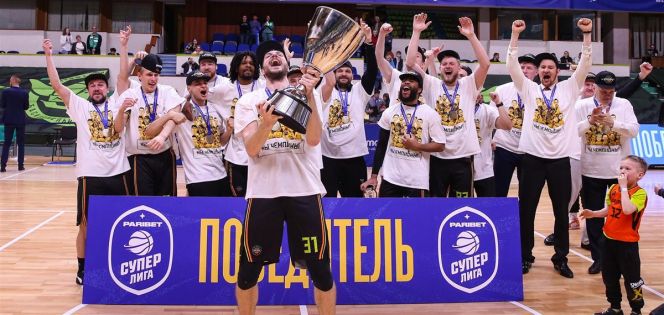 "Уралмаш" - чемпион! Фото: сайт РФБ