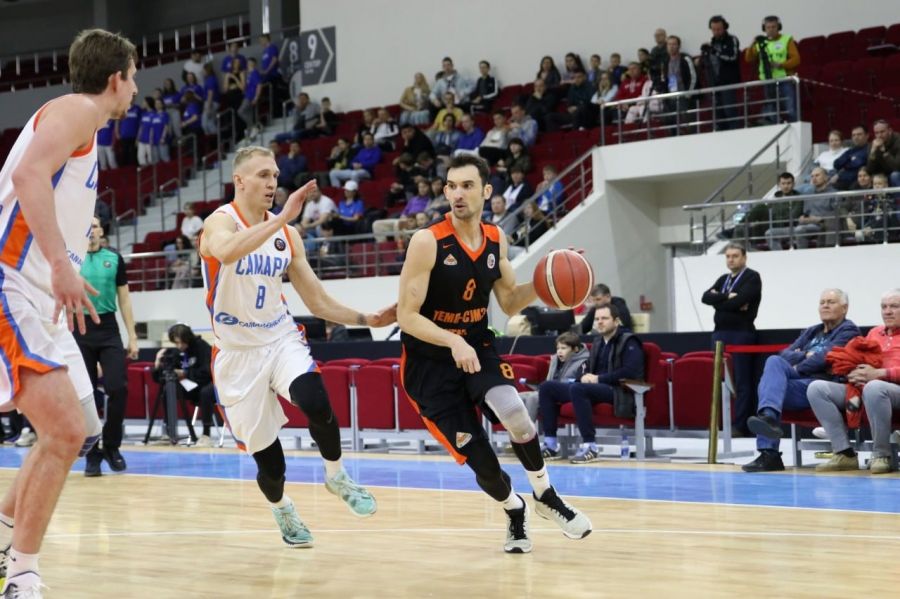 Фрагмент матча "Самара" - «Темп-СУМЗ-УГМК»