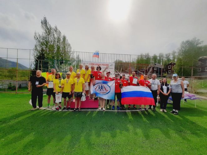 Команда Алтайского края выиграла общий зачёт 1-го этапа Кубка России в дисциплине "северная ходьба"