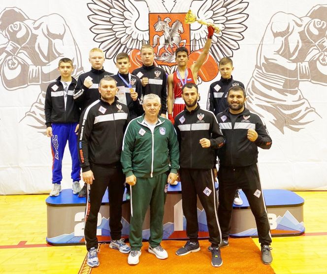 Сборная Алтайского края на первенстве России по боксу в Анапе