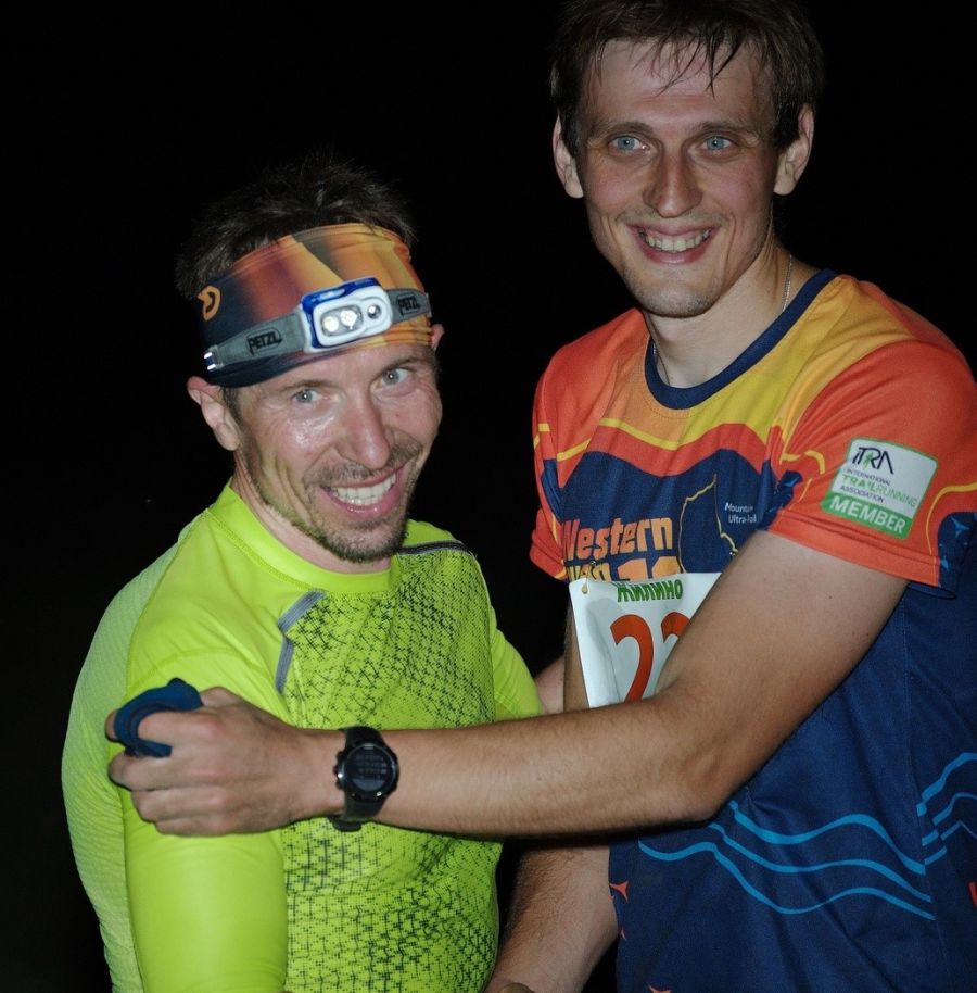 Борис Осипов и Денис Бахтинов (справа)